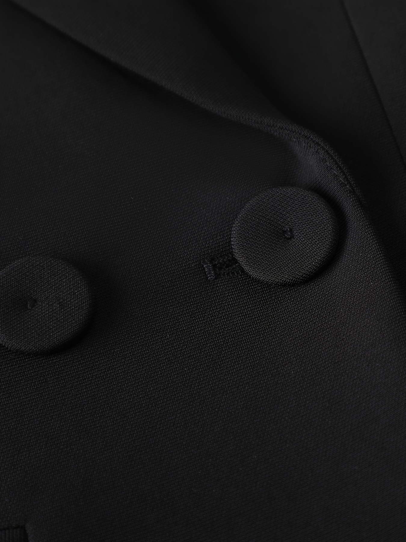 womens color long sleeve single button polyester elastane regular fit fall season woven fabric with and button detail details 7