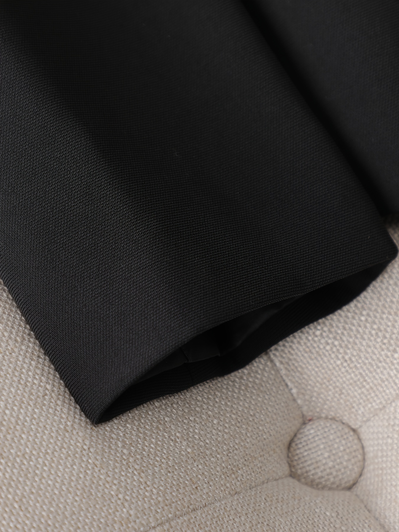 womens color long sleeve single button polyester elastane regular fit fall season woven fabric with and button detail details 8