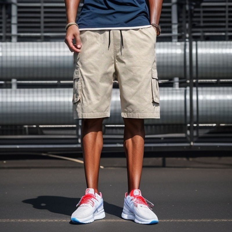 chic cargo shorts mens casual   cargo shorts for summer outdoor activities bermuda shorts details 14