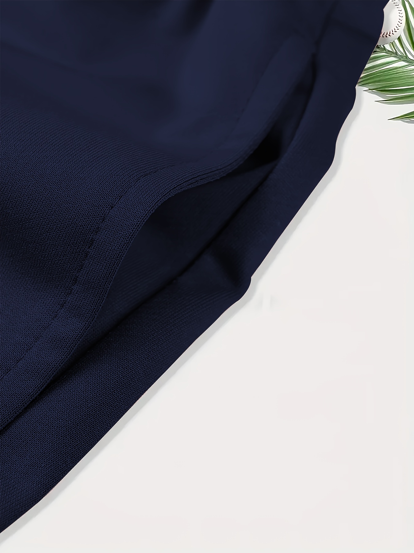 baseball print mens summer fashionable drawstring casual sports loose shorts suitable for outdoor sports comfortable and versatile details 3