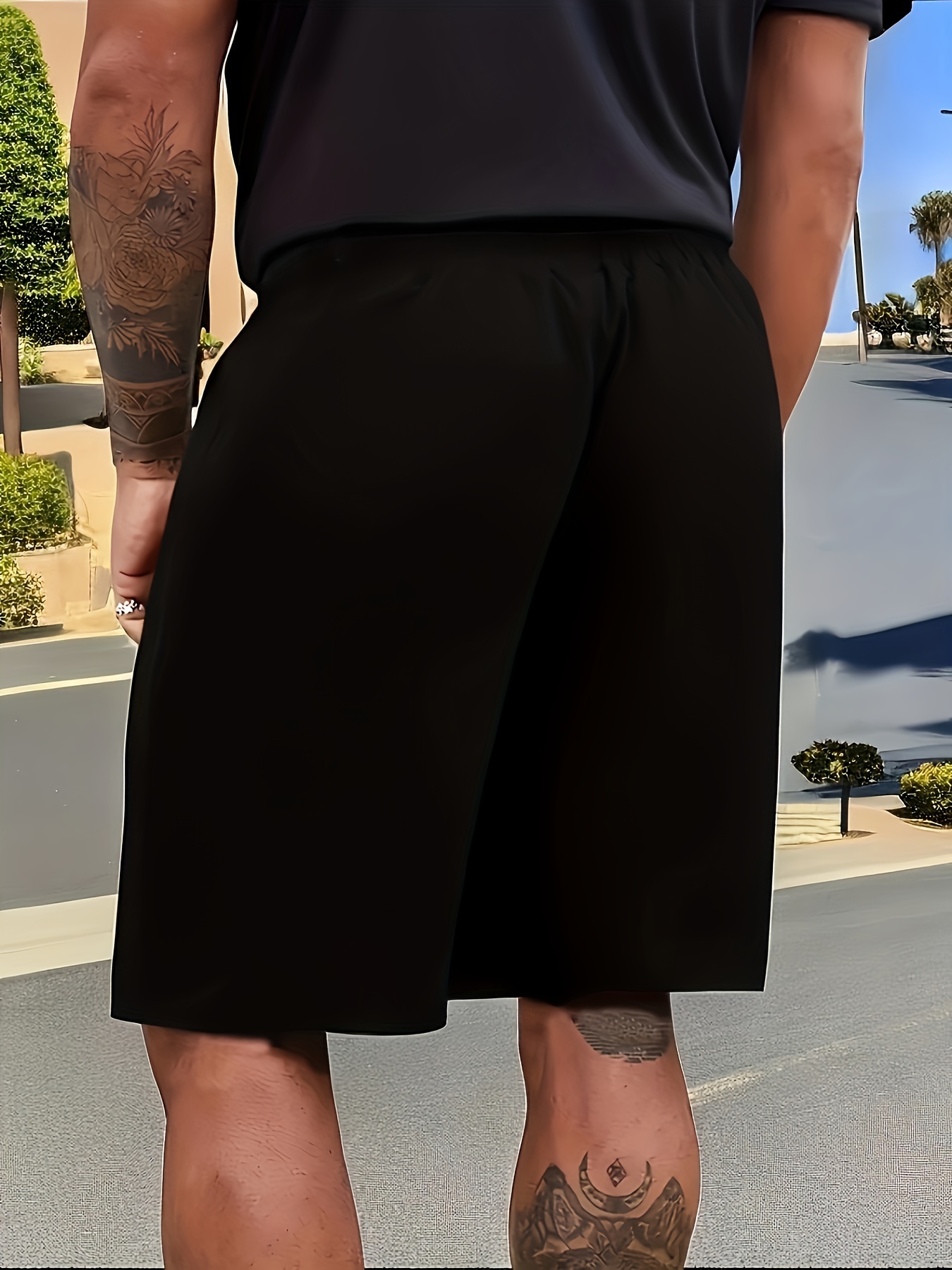 baseball print mens summer fashionable drawstring casual sports loose shorts suitable for outdoor sports comfortable and versatile details 10